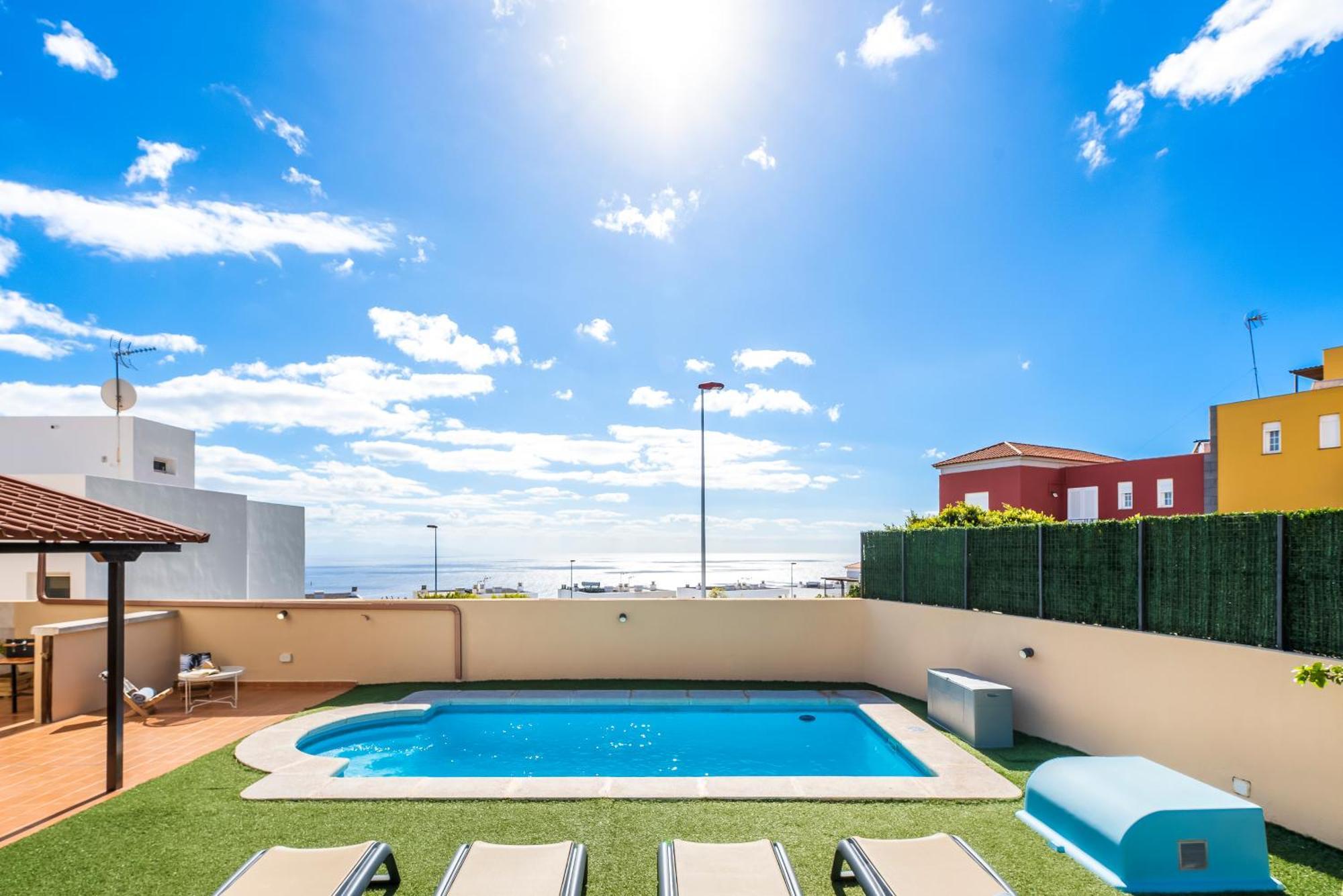 Villa Trueno Refugio De Lujo Con Piscina Climatizada Y Vistas Candelaria Exterior photo